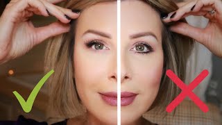 The FACELIFT Makeup  Best Tips for Older Women  Dominique Sachse [upl. by Ynohtna]