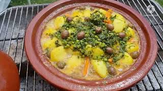 طاجين لحم الغنم بالخضار بطريقة سهلةGemüseTajine 🇲🇦Rezept [upl. by Reinar]