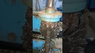 HDPE pipe manufacturers machine 🔥viralvideo ytshorts machine sorts pipemakingmachine trading [upl. by Charmion]