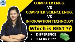 CE Vs CSE Vs IT How to select branch 🤔Best branch of Engineering🤩Highest Placement🥳 Khushi mam [upl. by Demeter908]