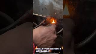 How to remove a snapped bolt from an engine wheelnuts boltengine indiantruckworkshoprepairarc [upl. by Akimrej764]