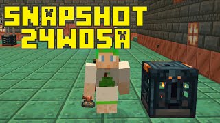 Neuer LootTresor  Schlüssel Funktion  Minecraft Snapshot 24w05a [upl. by Oirogerg13]