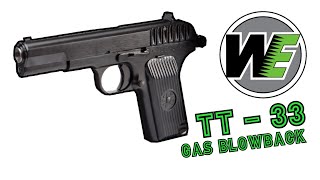 WE TT33 GBB  Airsoft Guns Unboxing From ShogunNL [upl. by Eenafets]