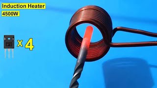 4500W Simple High Power Induction Heate Using 4 Mosfet [upl. by Blackmore]