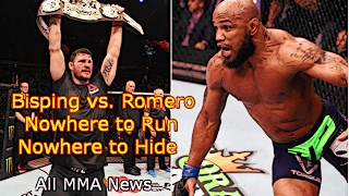 Michael Bisping vs Yoel Romero  Nowhere to Run Nowhere to Hide [upl. by Euqinahc906]