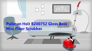 Easy To Use Gloss Boss Mini Floor Buffer [upl. by Eidoow]