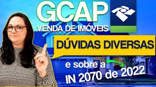 GCAP IMÓVEIS ISENÇÃO DOAÇÃO PERMUTA ATUALIZAÇÃO TERRENOS e a IN 2070 DE 2022 [upl. by Howell]