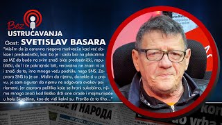 BEZ USTRUČAVANJA  Svetislav Basara Vučić vodi politiku koja se hrani sukobima [upl. by Eelanej]