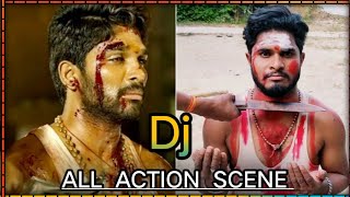 Dj Movie Allu Arjun Hindi dubbed full movie Dj scene movieAllu Arjun  King of movie [upl. by Natsud]