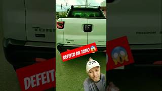 Defeito crônico da fiat toro youtubeshorts [upl. by Igor]