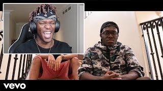 KSI REACTING TO Deji x Jallow  No Ls Official Music Video [upl. by Ailliw280]