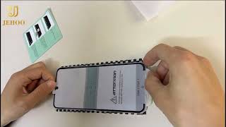 JEHOO TPU Screen Protector Installation [upl. by Laud]