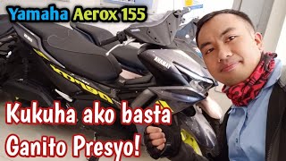 Before you buy Yamaha Aerox 155 Price update today CRISRIDE MOTOVLOG [upl. by Annetta610]