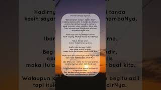 Berdamai dengan takdir Allah shorts quotes youtubeshorts berdamai takdirallah [upl. by Trella]