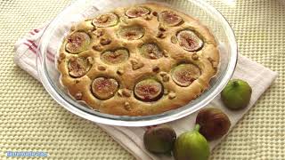 Fig Cardamom Cake with Almond Flour Episode80 [upl. by Ahsenaj]