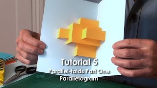 PopUp Tutorial 5  Parallelfolds Part 1 Parallelogram [upl. by Hcurob403]