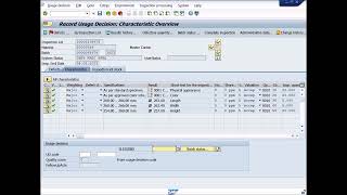 Lecture  17 How to perform usage decision UD and quality stock posting activity in sap qm QA11 [upl. by Aniryt]