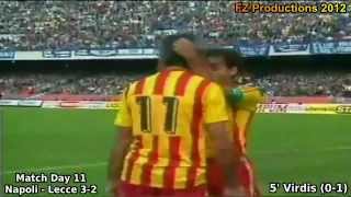 Serie A 19891990 US Lecce All Goals [upl. by Aihsia]