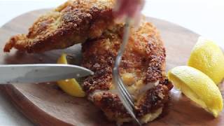 Crispy Breaded Chicken Breast Cutlets [upl. by Dosi]