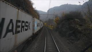 Führerstandsmitfahrt Děčín Východ  Bad Schandau  knoten Dresden  Weißig [upl. by Arimlede]