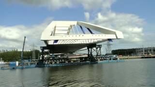 Plaatsing Uyllanderbrug  Diemen [upl. by Larson]