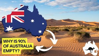 Why is 90 of Australia empty  The Truth Behind the Empty Land  australia geography facts [upl. by Ardnazxela645]