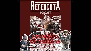 RepercutA EP 143 Causos de Bateristas 9 especial Knotfest [upl. by Saihttam]