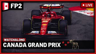 F1 Live Canada GP Free Practice 1  Watchalong  Live Timings  Commentary [upl. by Llenrup]