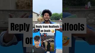 Realfools is Dead  REPLY shorts trending funny viralshort realfools surajroxfunnyvibeo [upl. by Adnahsat962]