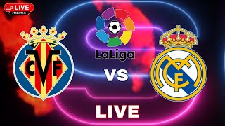 LIVE  Villarreal vs Real Madrid  Laliga 2324  Video Game Simulation [upl. by Eissirk]