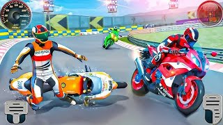 Moto Rider Bike Game 3d Mobile Game  Bike driving 3d simulator Racing gameplay video 🙋‍♂️ [upl. by Arianne773]