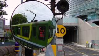 Level Crossing at Lansdowne road station [upl. by Aenea]