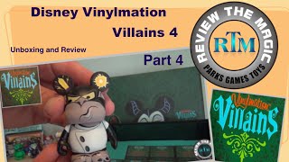 Unboxing Disney Vinylmations Villains 4 COMPLETE CASE 24 Mystery Box OPENING Part 4 [upl. by Latsyk]