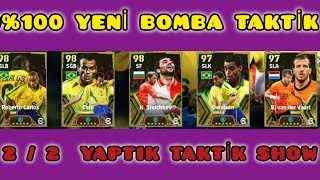 PES 2024 MOBİLE 100100 TAKTİK  İKİDE İKİ YAPTIM EPİC  RCARLOS  CAFU H STOİCHKOV  R VVAARD [upl. by Steele]