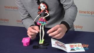 Monster High Scaris City of Frights Skelita Calaveras from Mattel [upl. by Ydnyl]