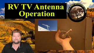 RV TV Antenna Operation [upl. by Ateuqram]