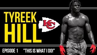 Another Day at the Office Chiefs Receivers Tyreek Hill and Gehrig Dieter OnField Workout [upl. by Neyud]