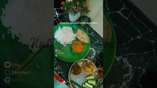 Lunch plate ready 😋🤤 by kalpana swain shortvideo food shorts viral shortsfoodshortviral [upl. by Leahcimnaj70]