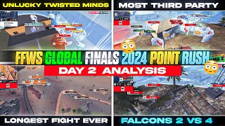 FFWS GLOBAL FINALS 2024 POINT RUSH  DAY 2 ANALYSIS  FREE FIRE WORLD SERIES GLOBAL FINALS 2024 [upl. by Dusty]