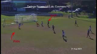 Taringa Rovers U11 vs Coomera fc [upl. by Ayanej]