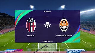 Bologna U20 vs Shakhtar Donetsk U19 18092024 UEFA Youth League PES 2021 [upl. by Viehmann]