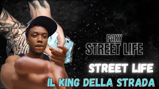 PAKY  STREET LIFE LYRIC VIDEO REACTION [upl. by Paquito]