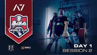 2024 USA Powerlifting Open World Cup  Day 1  Session 2 [upl. by Metah]