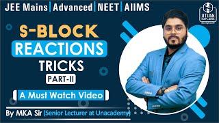 s  Block Reactions Tricks  Part2  Explained by IITian  Jee Mains  Advanve  NEET  AIIMS [upl. by Tingey]