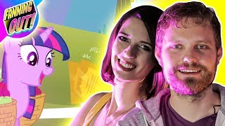 My Little Pony Friendship is Magic  Reaction  1x03  The Ticket Master  Fanning Out [upl. by Esnahc]