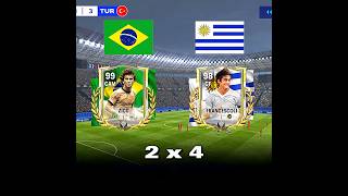 Brasil x Uruguai ☠️ fcmobile fifamobile fifa eafc [upl. by Gehman878]