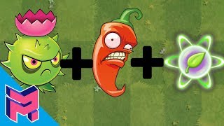 Plants vs Zombies Fusion Hack Animation  Homing Thistle  Jalapeno  Plant Food [upl. by Assenyl]