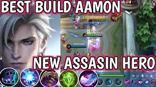 AAMON BEST BUILD AND COMBOS  TOP 1 GLOBAL AAMON BUILD  MLBB [upl. by Eicyac122]