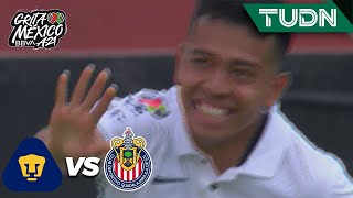 ¡CERCA Saucedo avisa al minuto  Pumas 00 Chivas  Grita México BBVA AP2021  J8  TUDN [upl. by Kane]