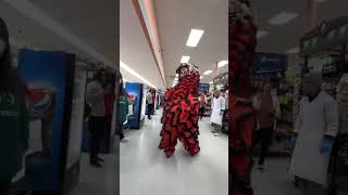 Lion Dance RN Market Parlier 2023 [upl. by Tteirrah]